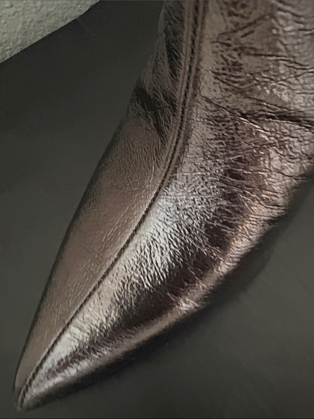 Pointed-Toe Slouch Knee Boot - Picture 6 of 10